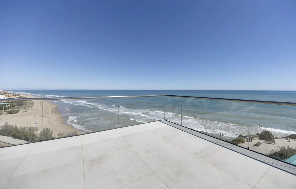 Balcon - Villa with Sea Views and Pool in Cullera