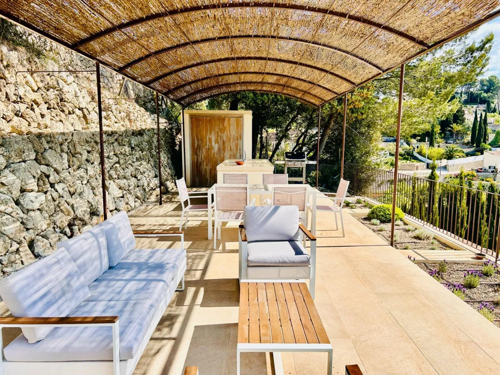 Terrasse - Rustic Finca with Pool in Puigpunyent