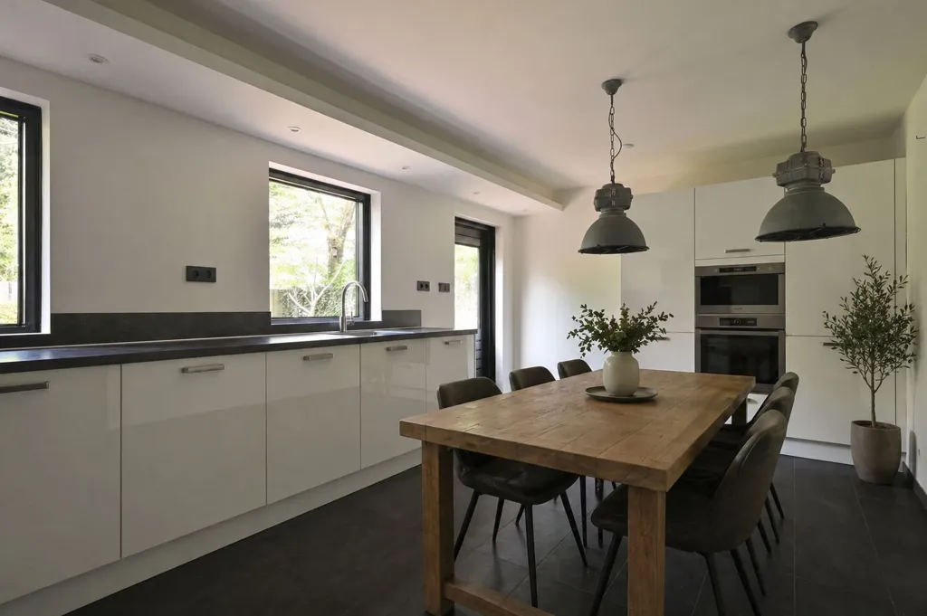 Dining Room - Corner House with Energy Label A in Huizen