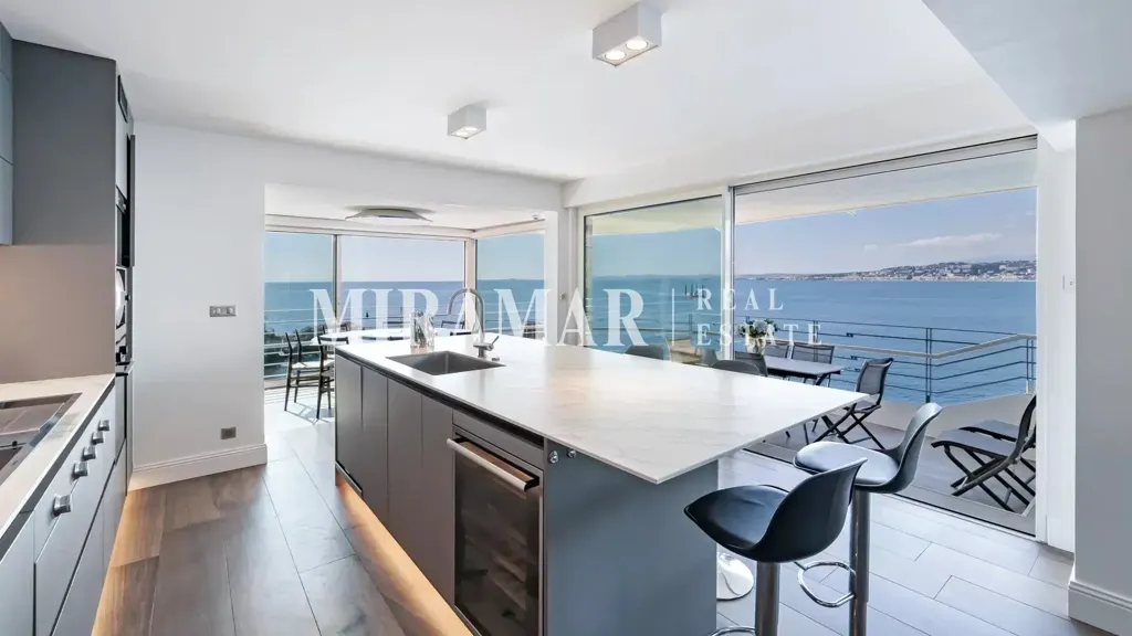 Cucina - Penthouse with Sea Access in Nice