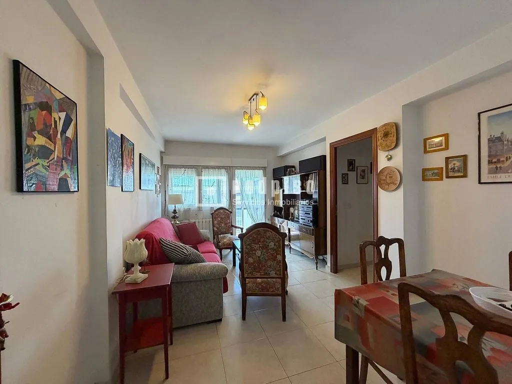 Séjour - Apartment with Terrace in Valderas - Los Castillos