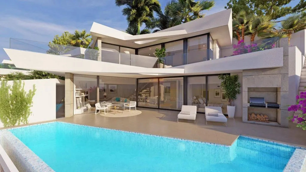 Piscine - Luxury Villa with Sea View in Benitachell