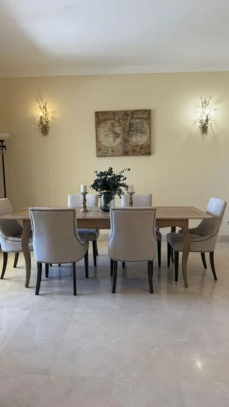 Dining Room - Villa with Pool in Costabella, East Marbella