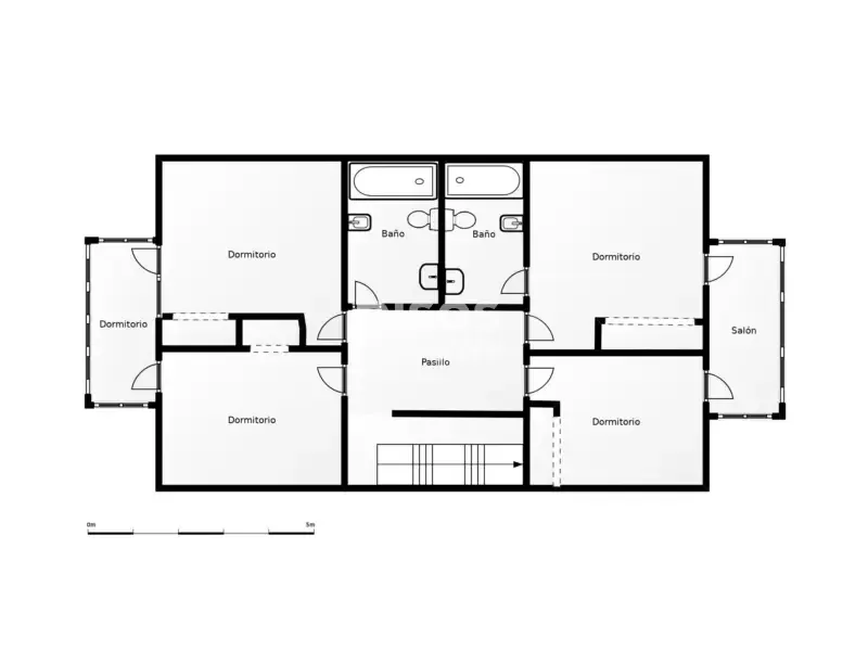 Plaan - Semi-detached House in Castros, A Coruña