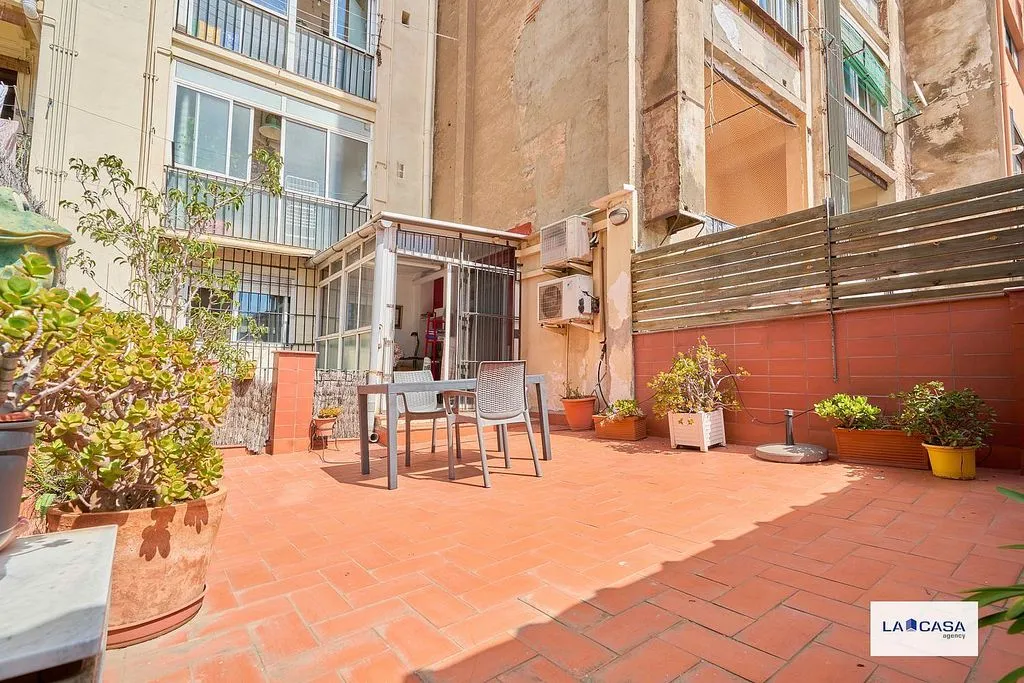 Terrasse - Apartment with Terrace in Creu Coberta