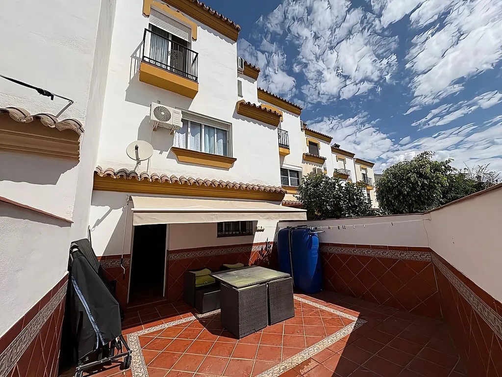 Jardin - Terraced Semi-detached House with Pool in Viña Málaga