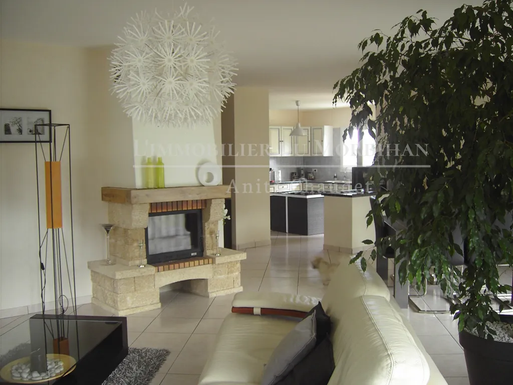 Séjour - Maison de Standing avec Terrasse dans un Domaine Privé à Ploeren