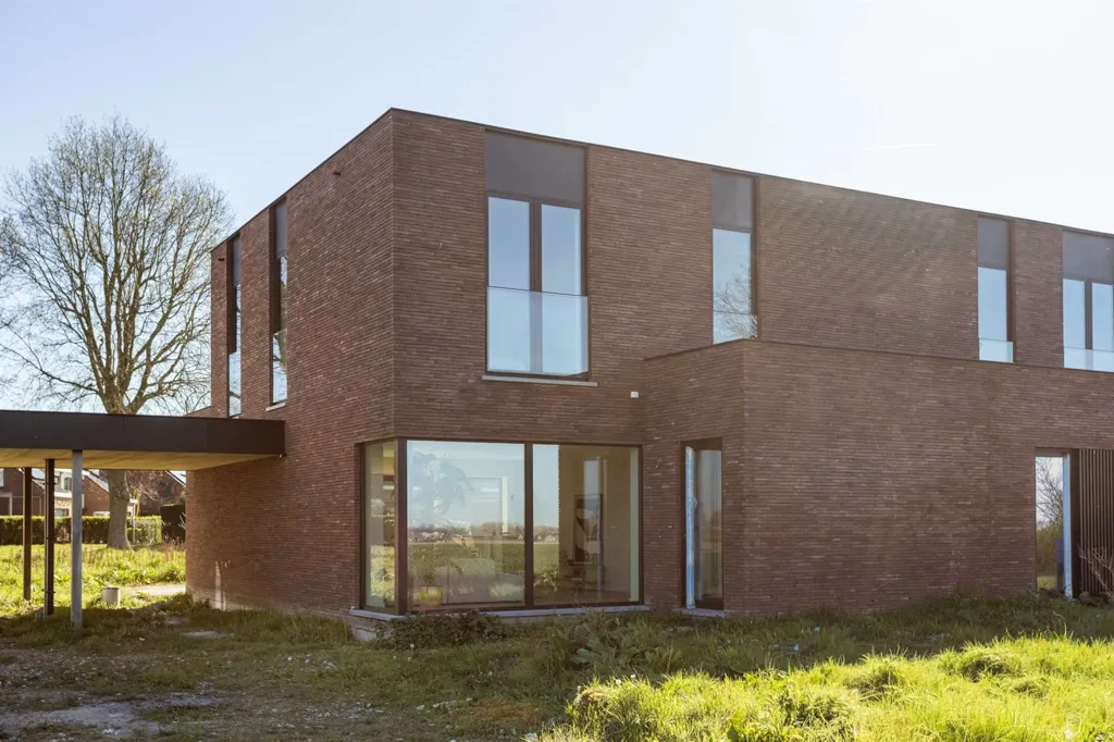 Extérieur - Villa Moderne avec Vue sur les Champs près de Vinkt