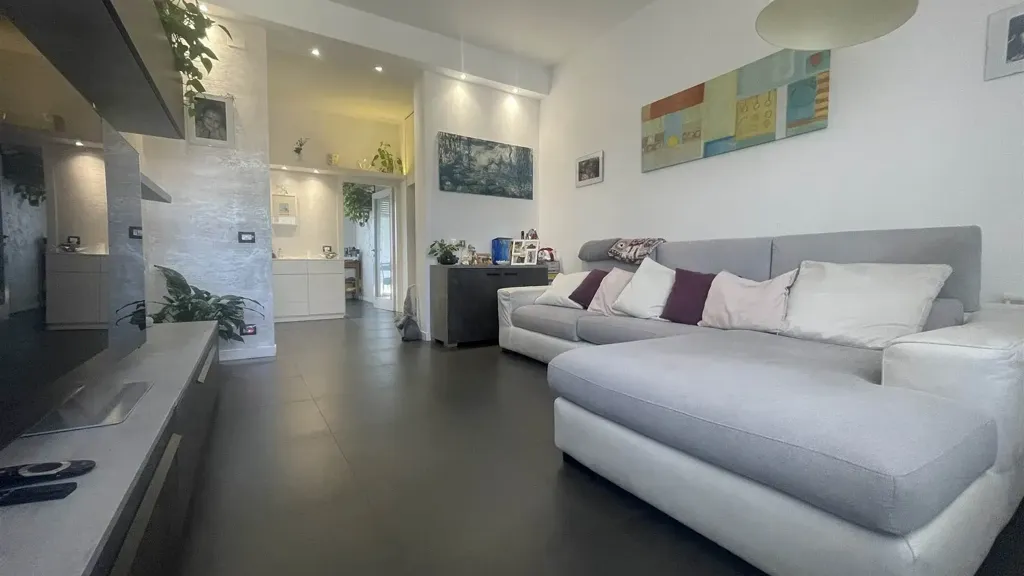 Séjour - Apartment with Terraces in Scandicci