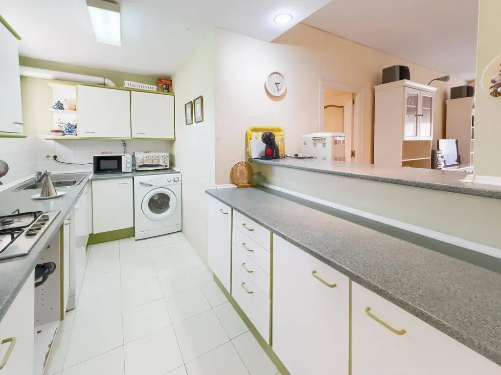 Köök - Beachfront Flat with Sea View in Fuengirola