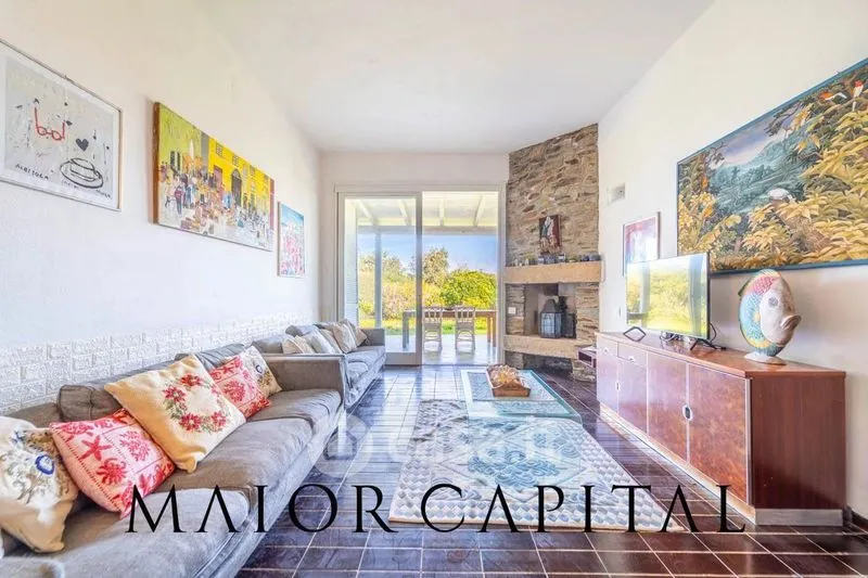 Séjour - Villa with Sea View in Stintino