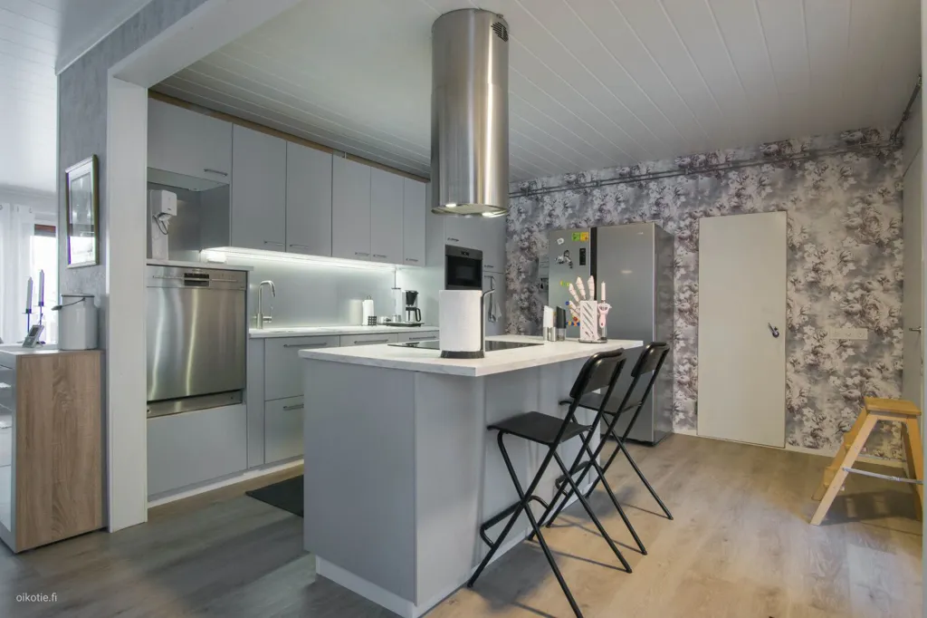 Cucina - Renovated Detached House in Keminmaa Centre