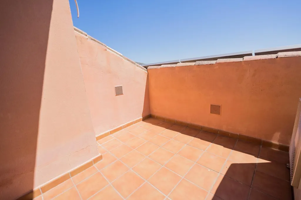 Terrasse - Corner Chalet with Sea View in Benalmádena