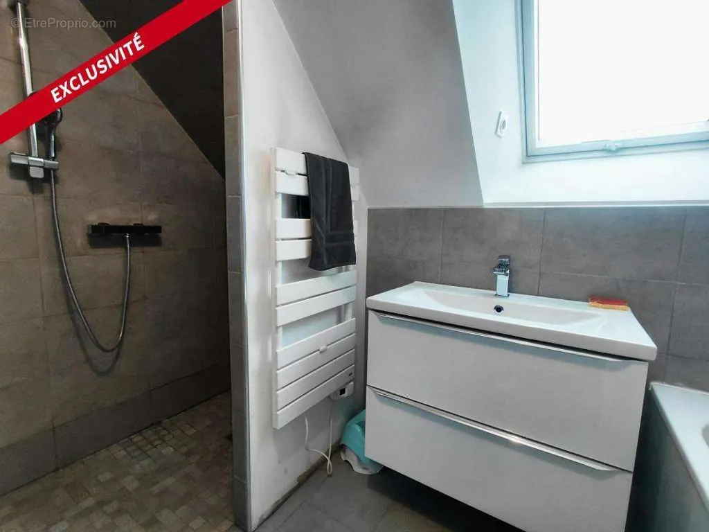 Vannitoad - 5-toaline maja asukohas Fresnay-Sur-Sarthe