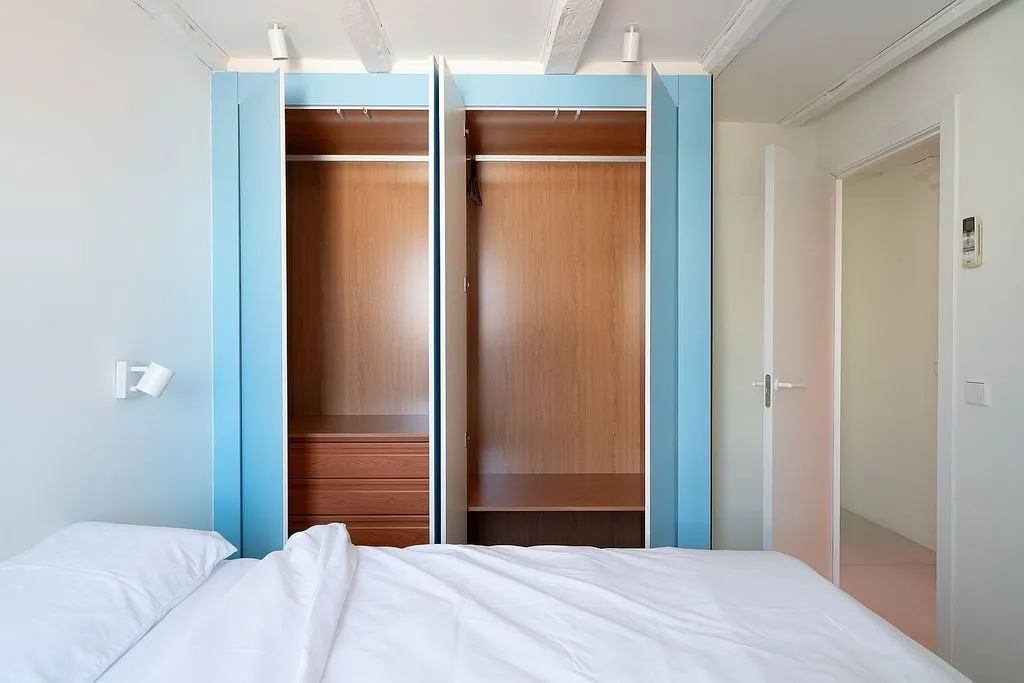 Bedrooms - Furnished Flat with Historic Charm in Madrid