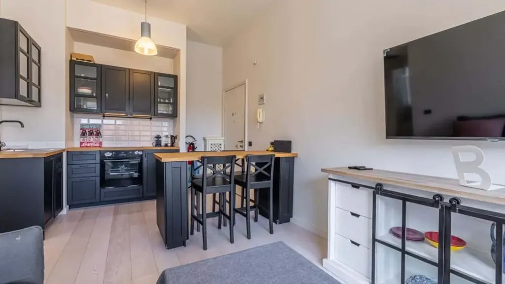Cuisine - 1-Bedroom Apartment with WiFi in Milan Centre