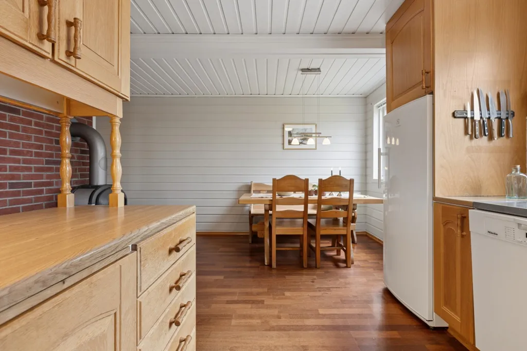 Cucina - Detached House with Double Garage in Kløfta