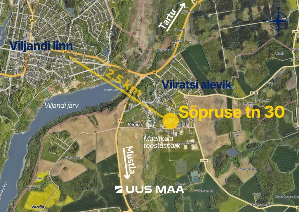 Local commercial à Viljandi vald