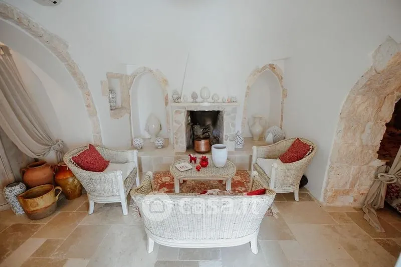 Living Room - Rustic Trullo with Pool in Ostuni