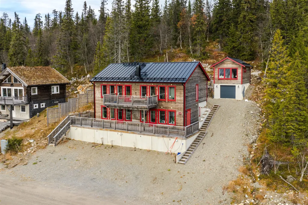 Vue aérienne - Planned Villa with Balcony in Vemdalsskalet