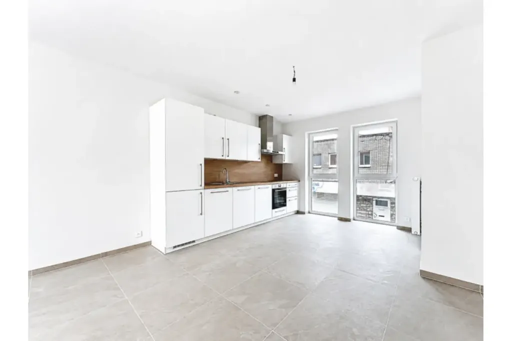 Köök - Apartment with Terrace in Grivegnée