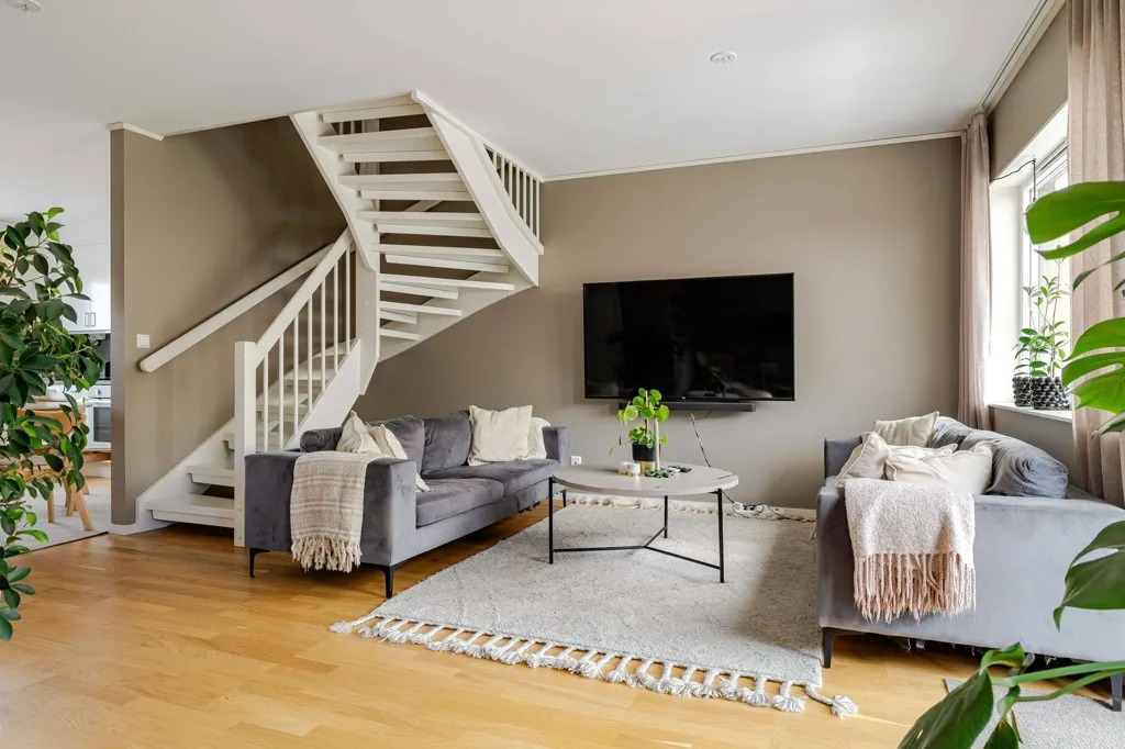 Séjour - Modern Flat with South-Facing Terrace in Vimmerby