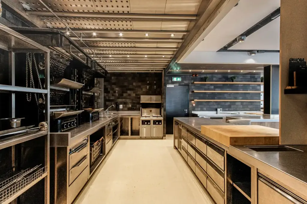 Kitchen - Restaurant Unit with Terrace in Knokke