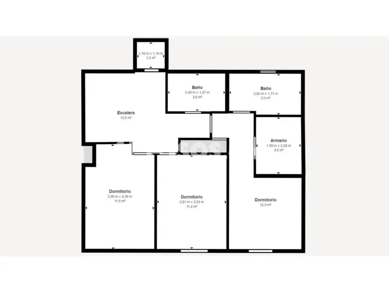 Floor Plan - Independent Villa with Private Pool in Gueñes