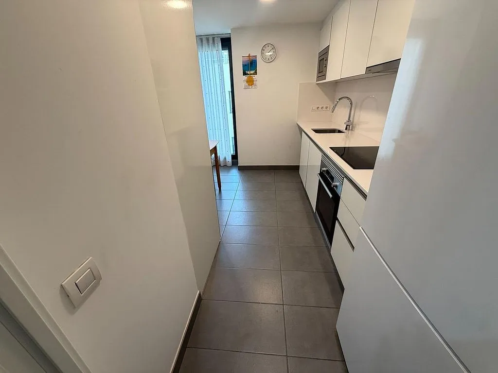 Cuisine - Modern Flat with Balcony in La Gavarra