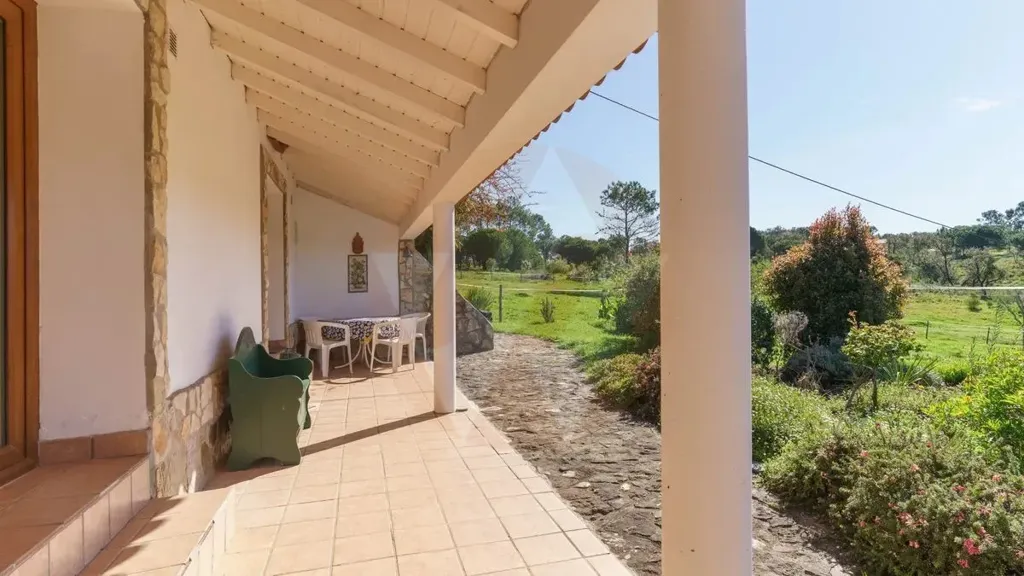 Terrasse - Equestrian Villa with Water View in Beja District