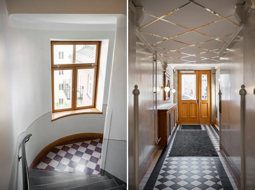 Entrée - Sekelskiftescharm Flat with Private Balcony in Hornstull