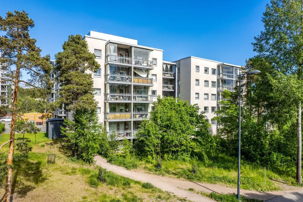 Vue aérienne - Bright Apartment with Sauna in Leppävaara, Espoo