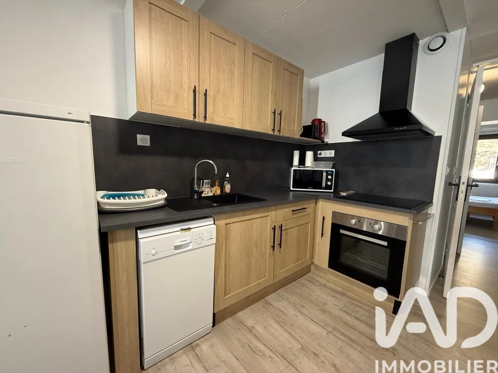 Cucina - Renovated 2-Bed Flat with Balcony in Mongie Tourmalet
