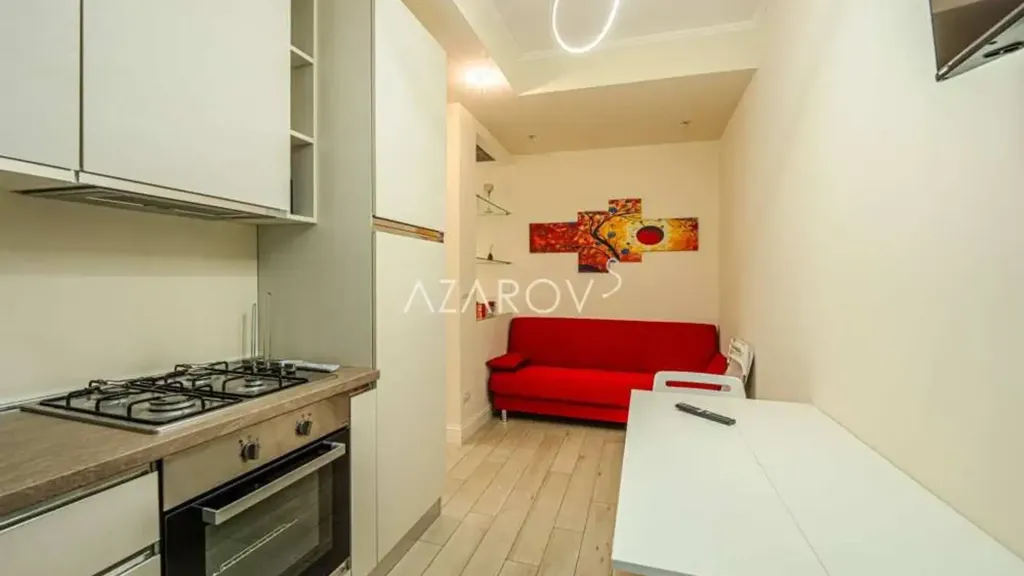 Cuisine - Studio Flat for Renovation in Sanremo