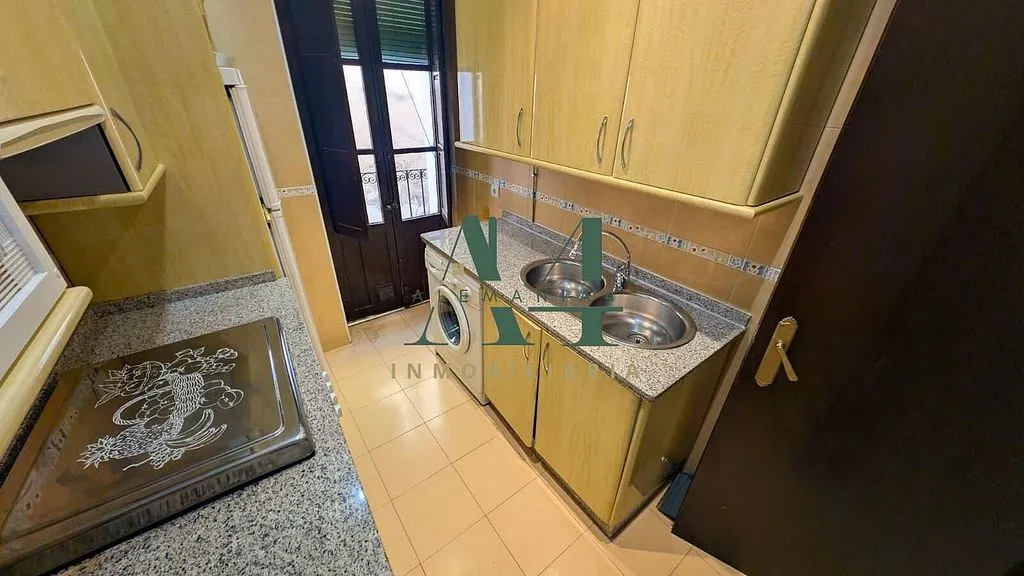 Köök - Furnished Flat with Air Conditioning in Cáceres