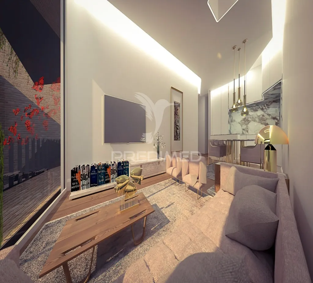 Séjour - New T1 Apartment with Garage in Braga