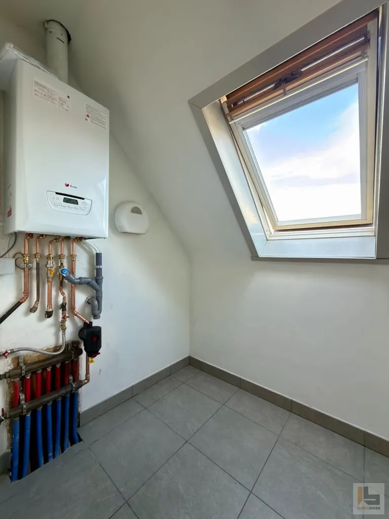 Buanderie - Dakappartement avec Terrasse et Garagebox à Wondelgem