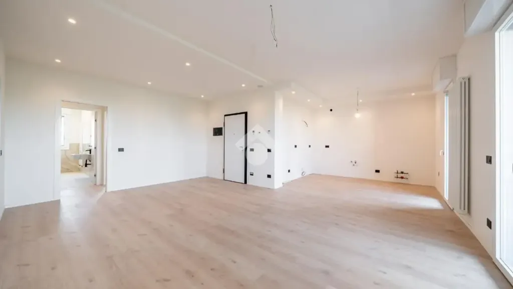 Living Room - Rusticated Apartment with Panoramic View in Reggio Emilia