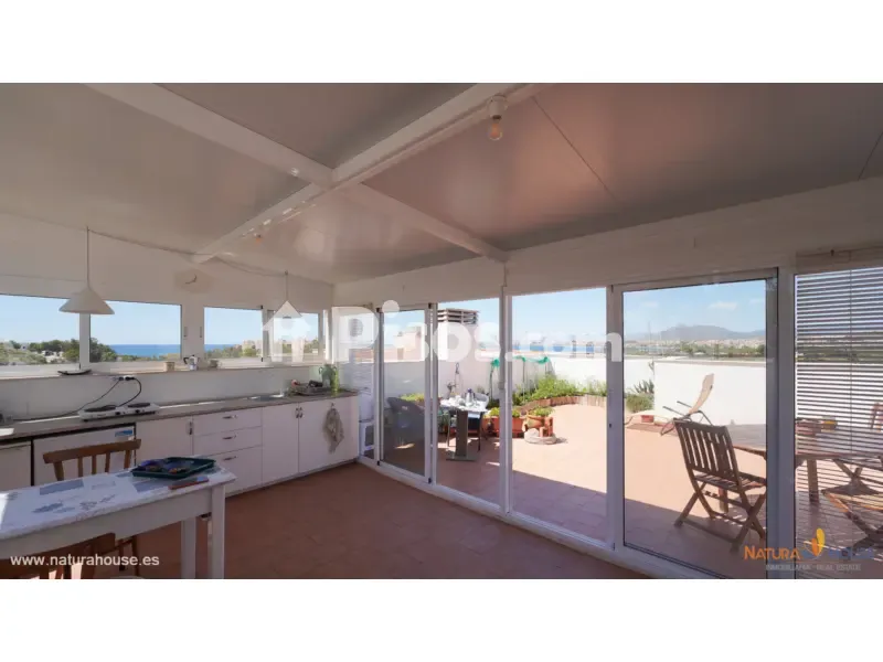 Terrasse - Penthouse with Sea View in Limonar