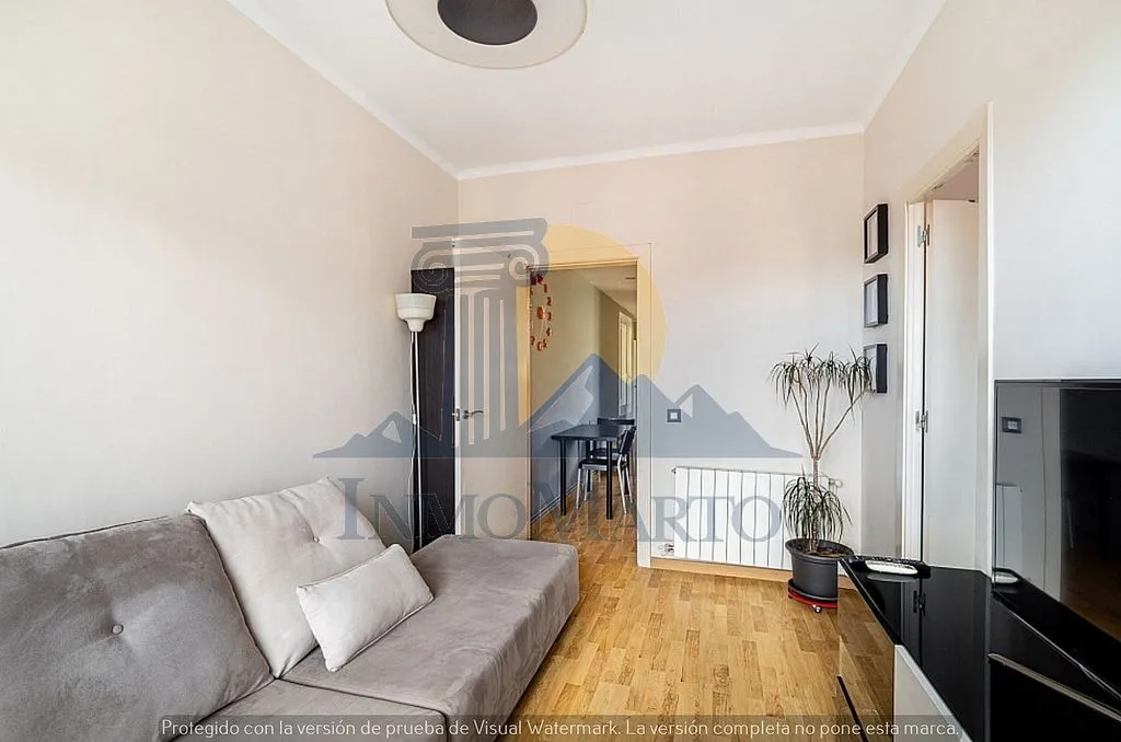 Soggiorno - Attic with Balcony in Avenida Meridiana