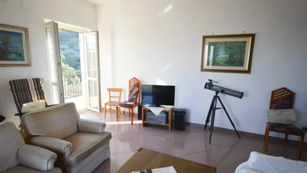 Séjour - Panoramic Apartment with Balcony in Corigliano-Rossano