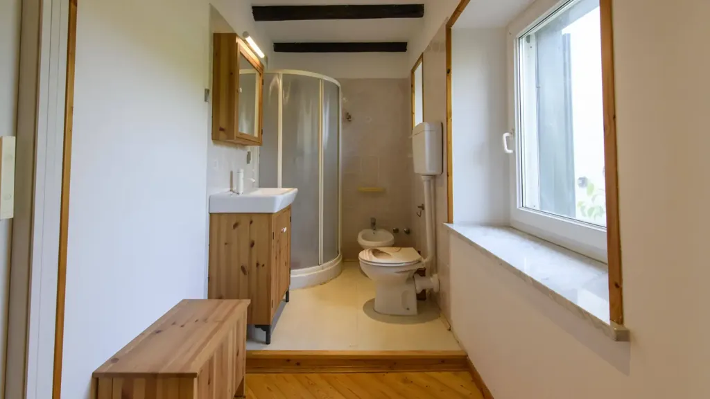 Salles de bain - Terraced Villa with Garden in Gorizia