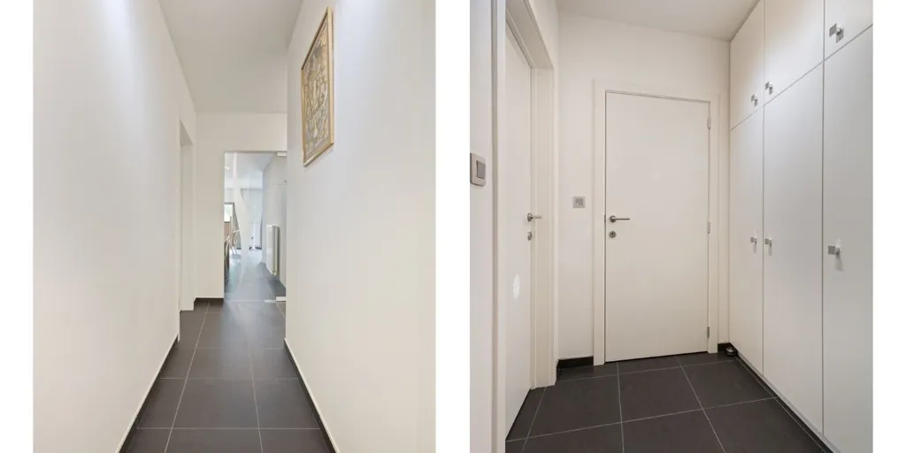 Hallway - Ground Floor Apartment with Terrace in Geel