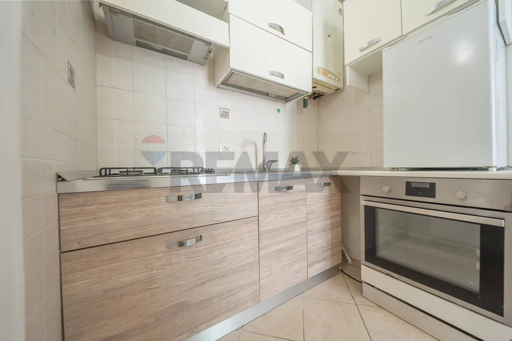 Kitchen - Bright Apartment with Terrace in Tor Sapienza