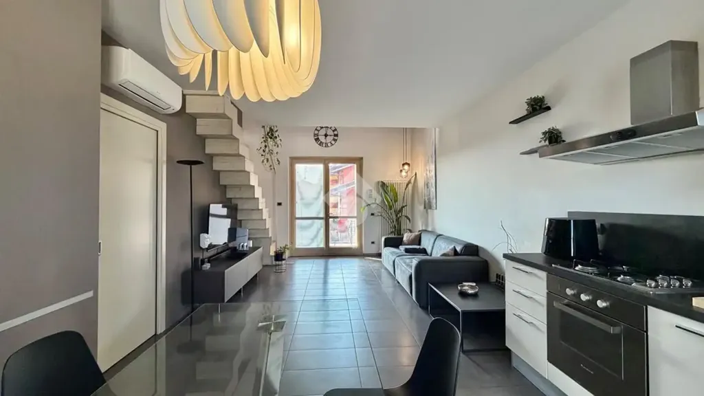 Köök - Loft with Terrace in Sona