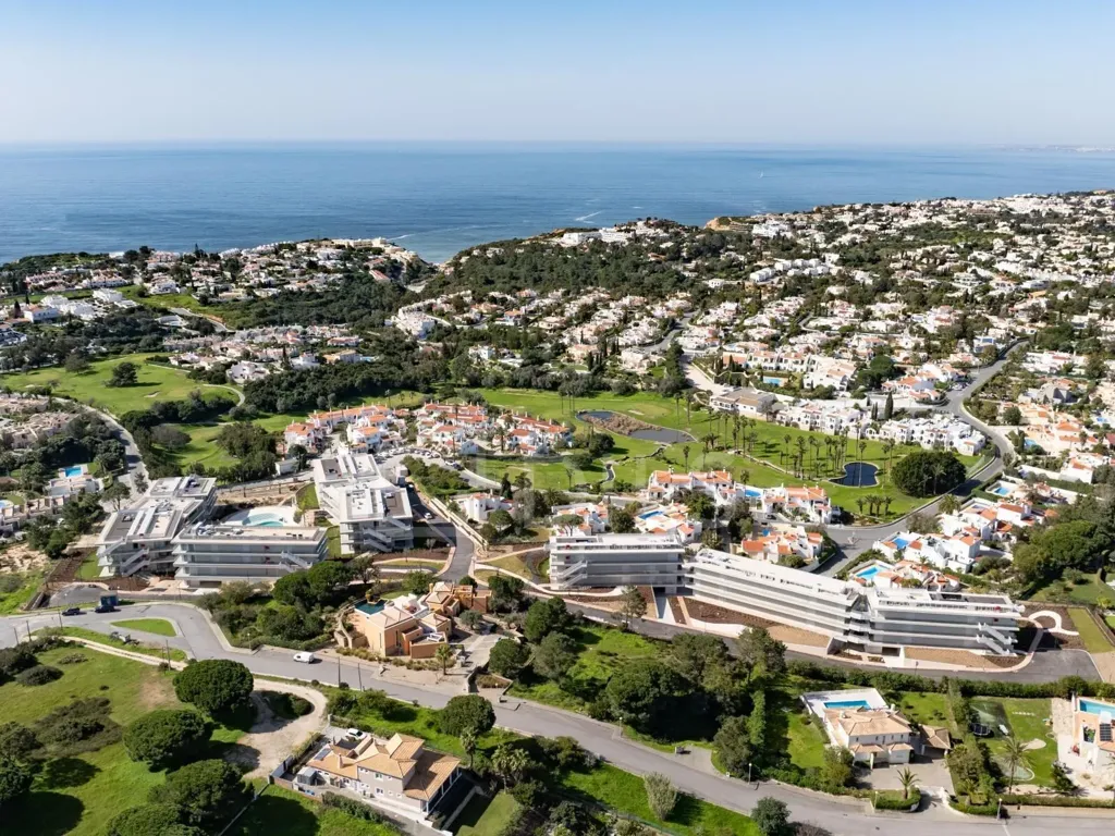 Aerial - Luxury Apartment with Beach Proximity in Lagoa