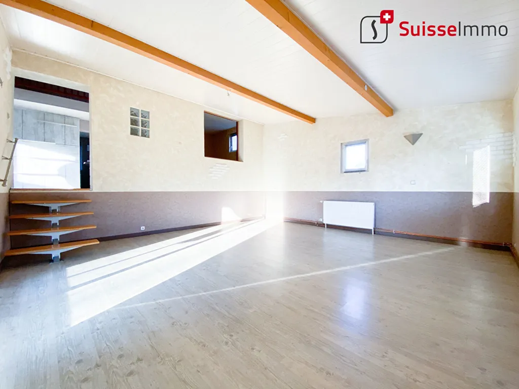 Séjour - Maison avec Terrasse à Courcelles-lès-Montbéliard