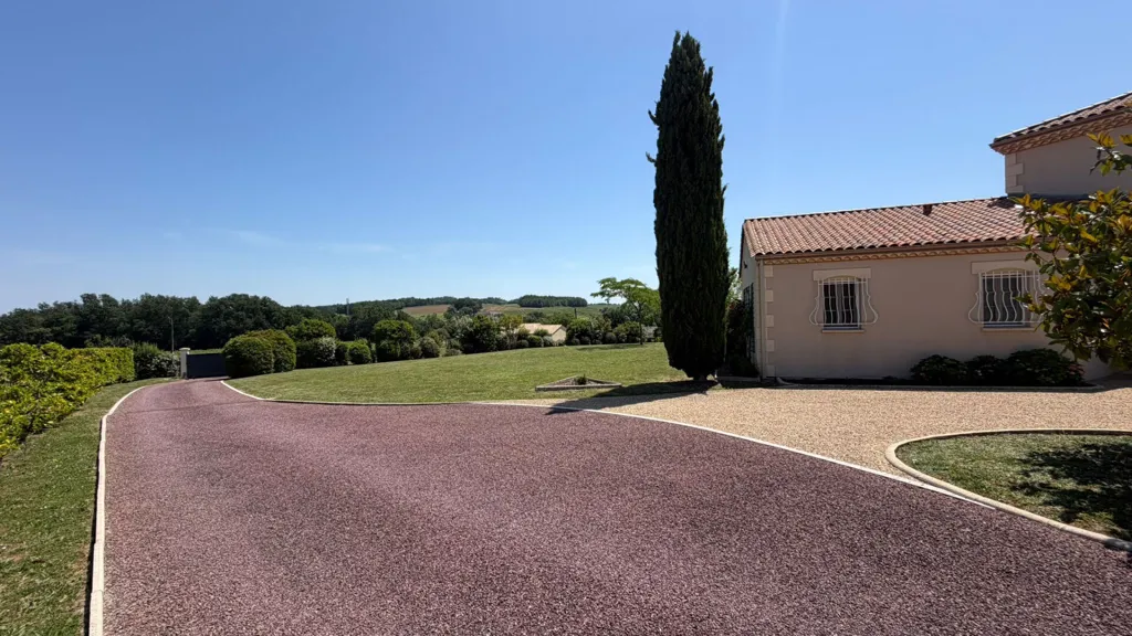Extérieur - Maison contemporaine avec piscine au Sud-Ouest de Bergerac