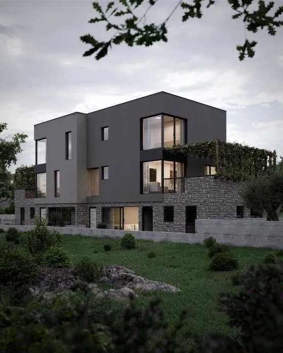 Exterior - Two-Bedroom Apartment with Sea View in Rtina