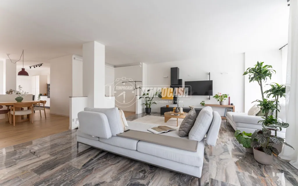Séjour - Rustic-Style Apartment with Balcony in Milan